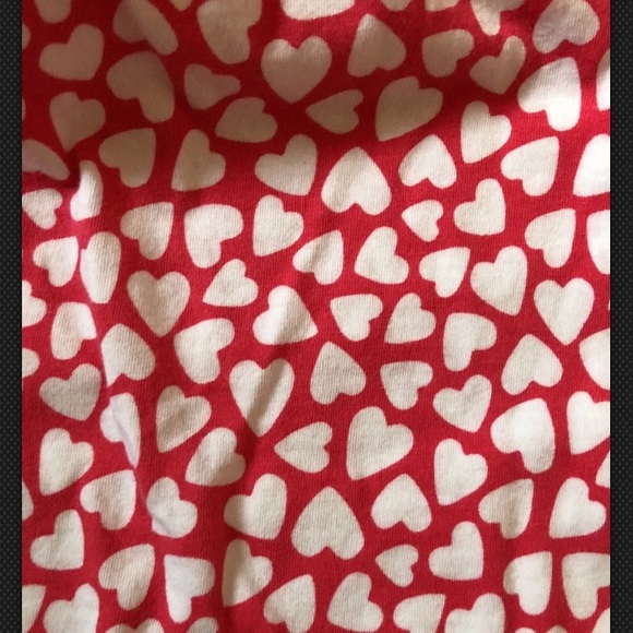 Carter’s Pink and White Hearts Jersey Dress sz 3T - Picture 7 of 7